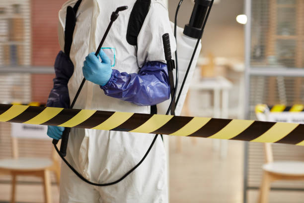 Professional Hoarding Cleanup technician working in Augusta, AR